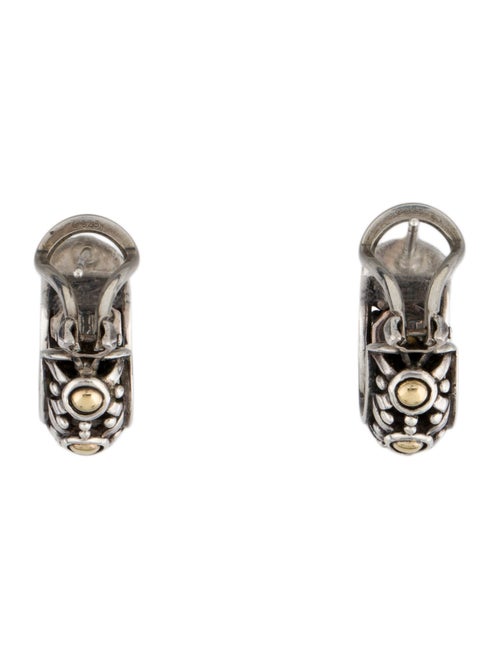 John Hardy Two-Tone Jaisalmer Hoop Earrings