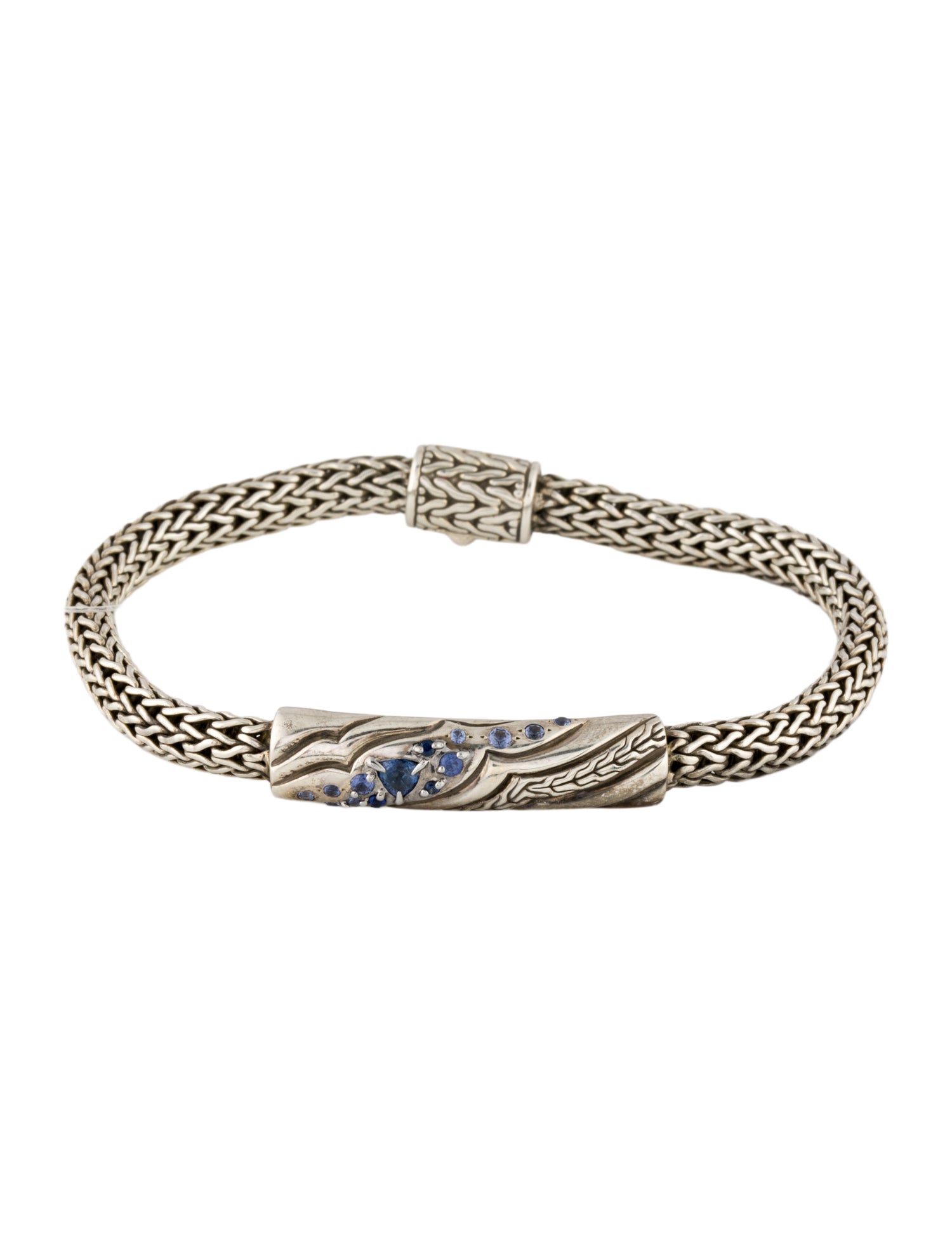 John Hardy Tanzanite Lahar Station Bracelet