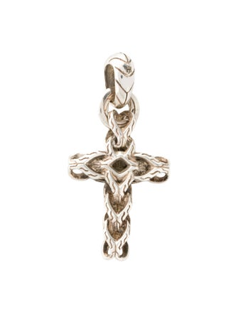 John Hardy Asli Classic Chain Link Cross Pendant