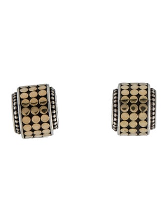 John Hardy Two-Two Clip-On Earrings