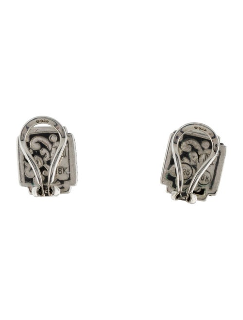 John Hardy Two-Two Clip-On Earrings