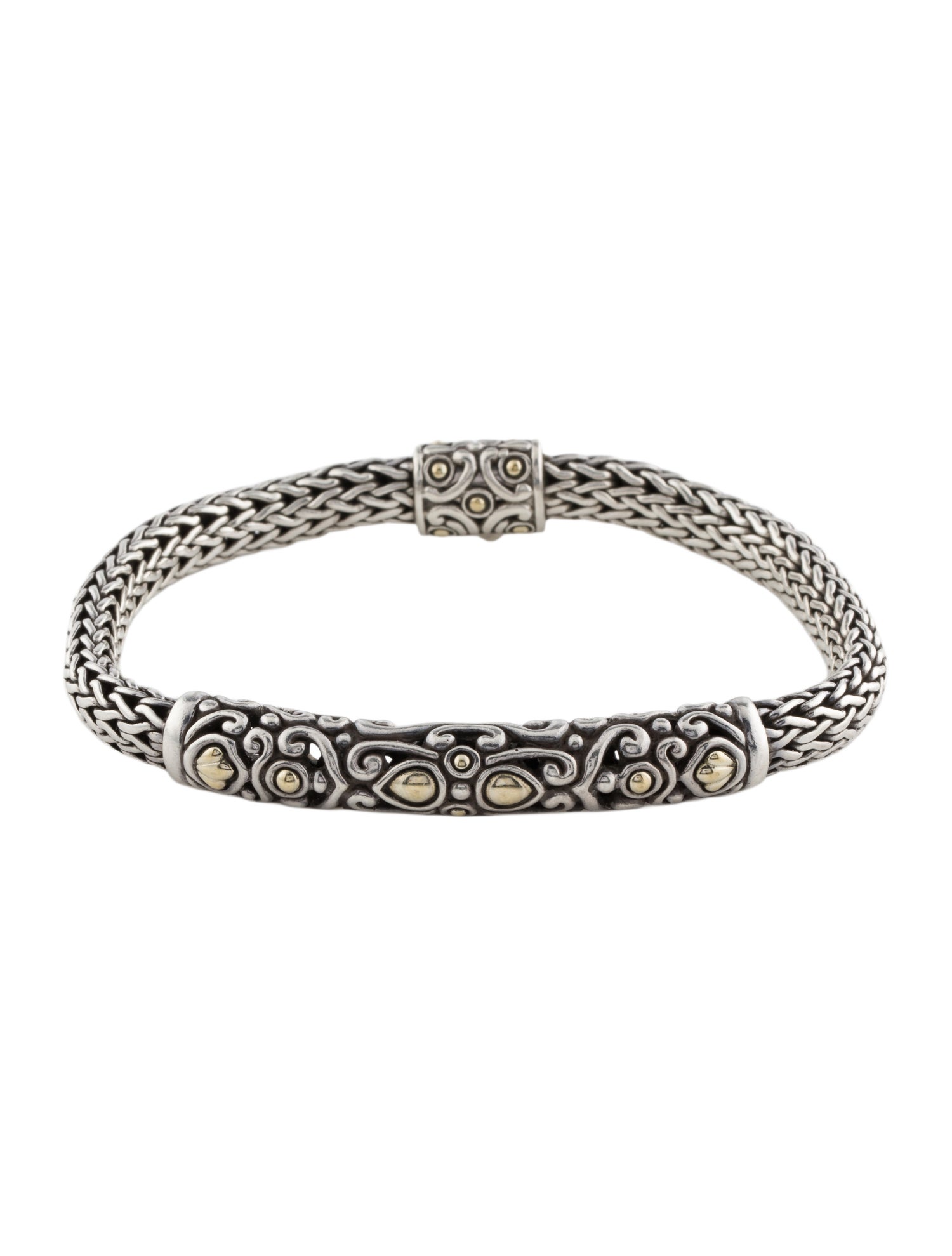 John Hardy Two-Tone Jaisalmer Station Bracelet