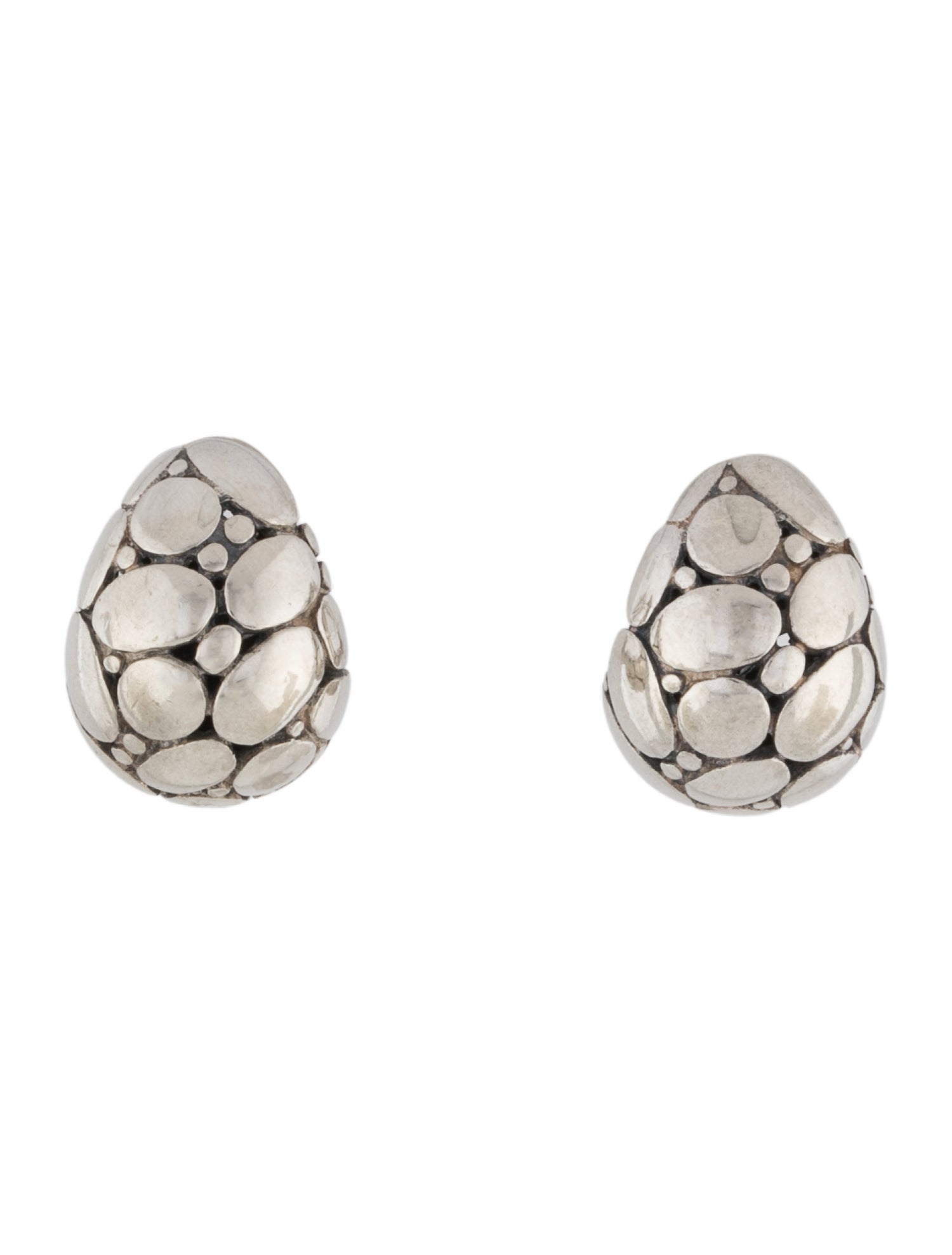 John Hardy Kali Buddha Belly Earclip Earrings