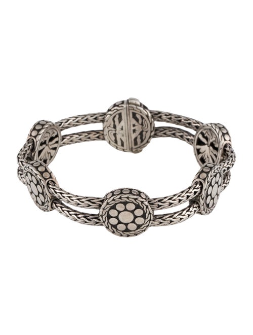 John Hardy Dot Disc Station Bracelet