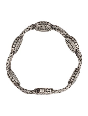 John Hardy Dot Disc Station Bracelet