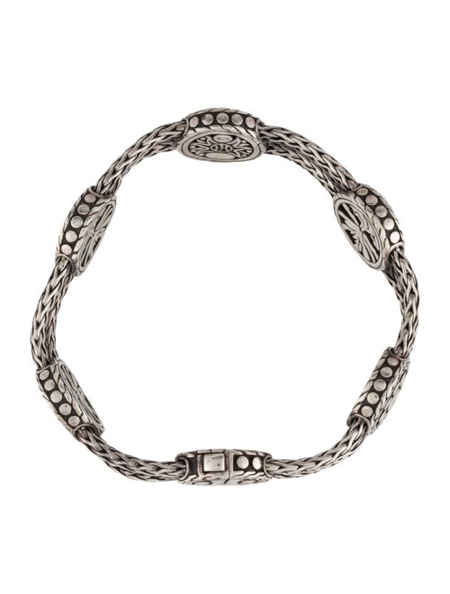 John Hardy Dot Disc Station Bracelet