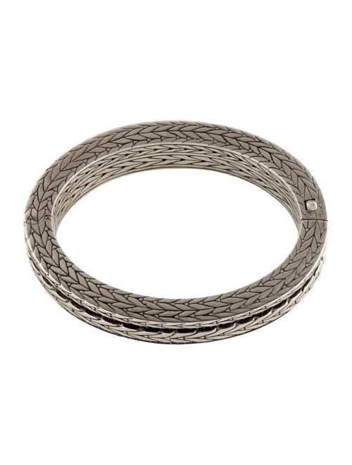 John Hardy Double Row Sapphire Bangle