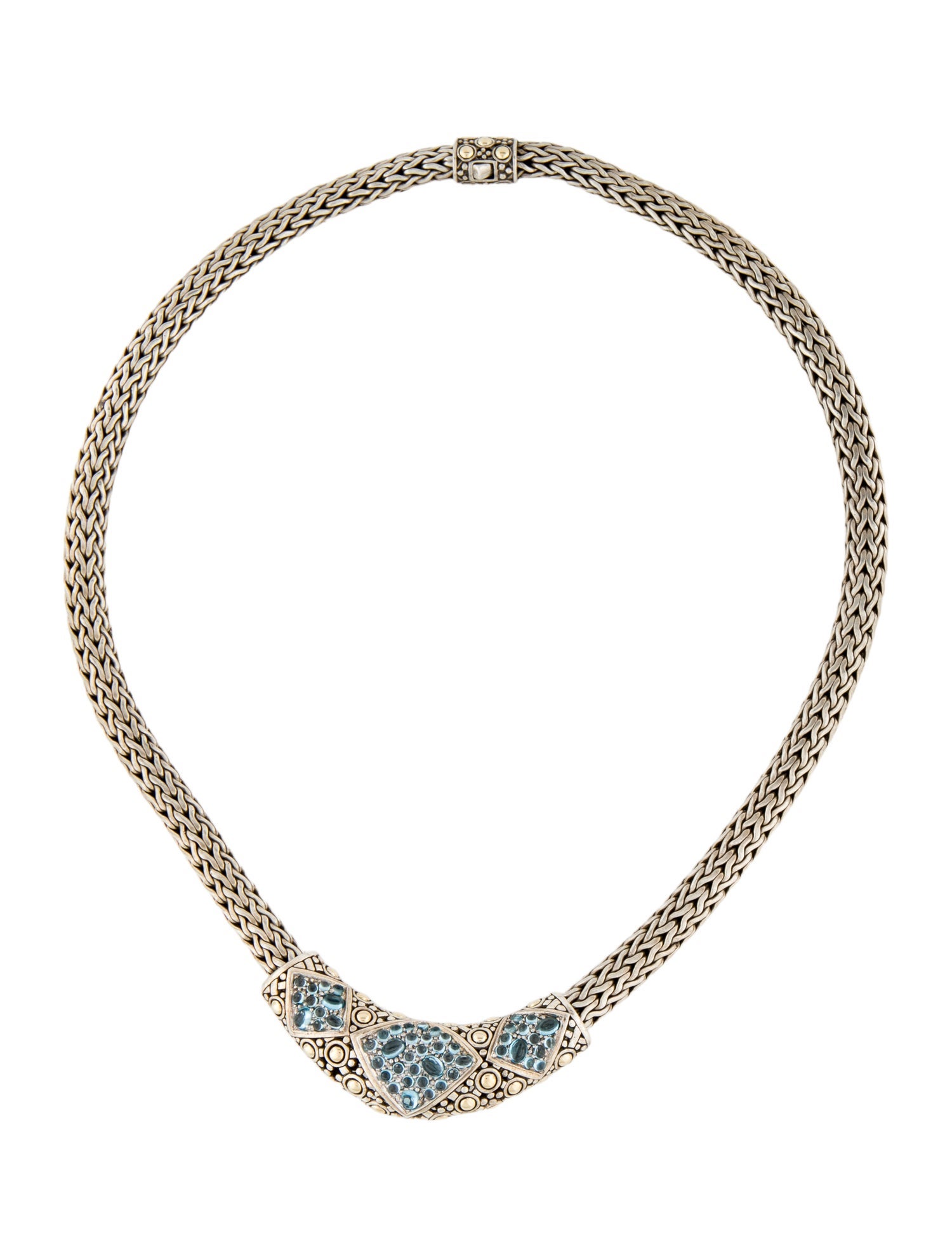 John Hardy Topaz Batu Jaisalmer Necklace