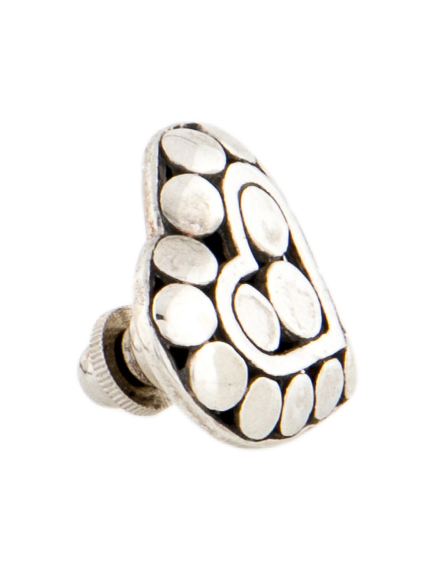 John Hardy Heart Shaped Dot Lapel Pin