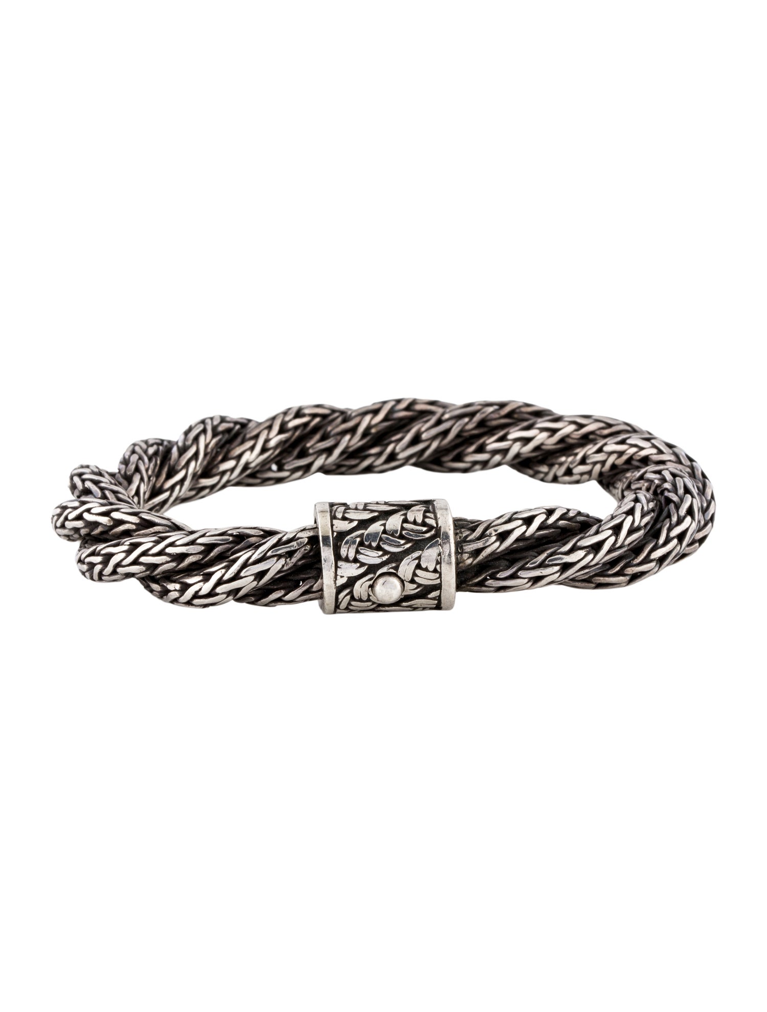 John Hardy Classic Chain Twisted Link Bracelet