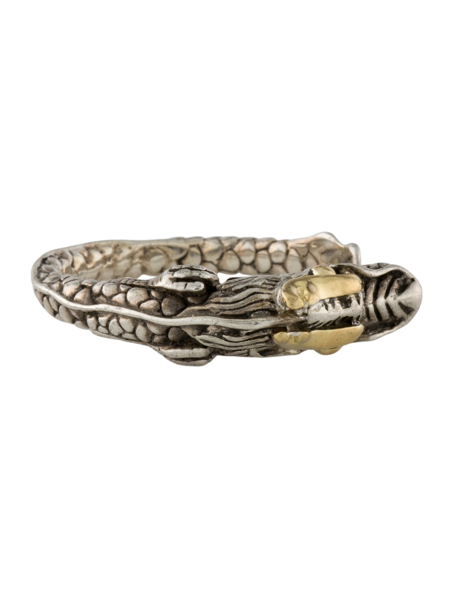 John Hardy Two-Tone Legends Naga Slim Dragon Ring