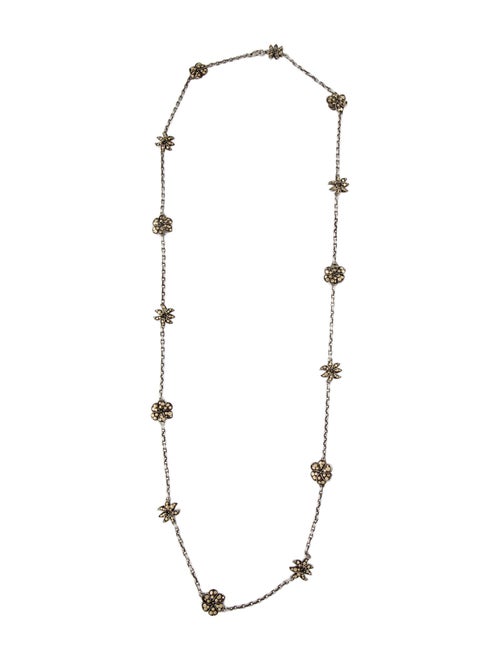 John Hardy Ayu Dot Jasmine & Frangipani Sautoir Necklace