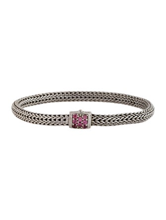 John Hardy Spinel Classic Chain Bracelet