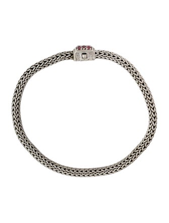 John Hardy Spinel Classic Chain Bracelet