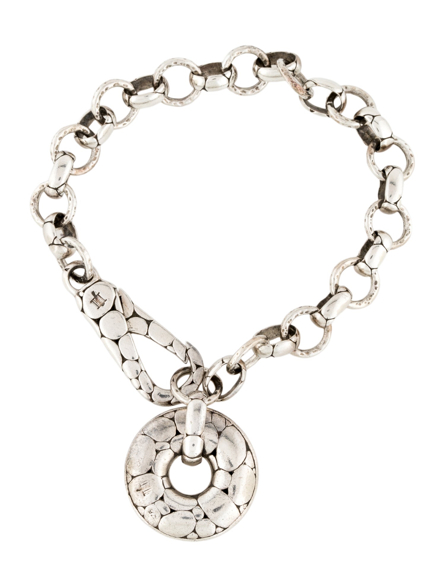 John Hardy Kali Donut Charm Link Bracelet