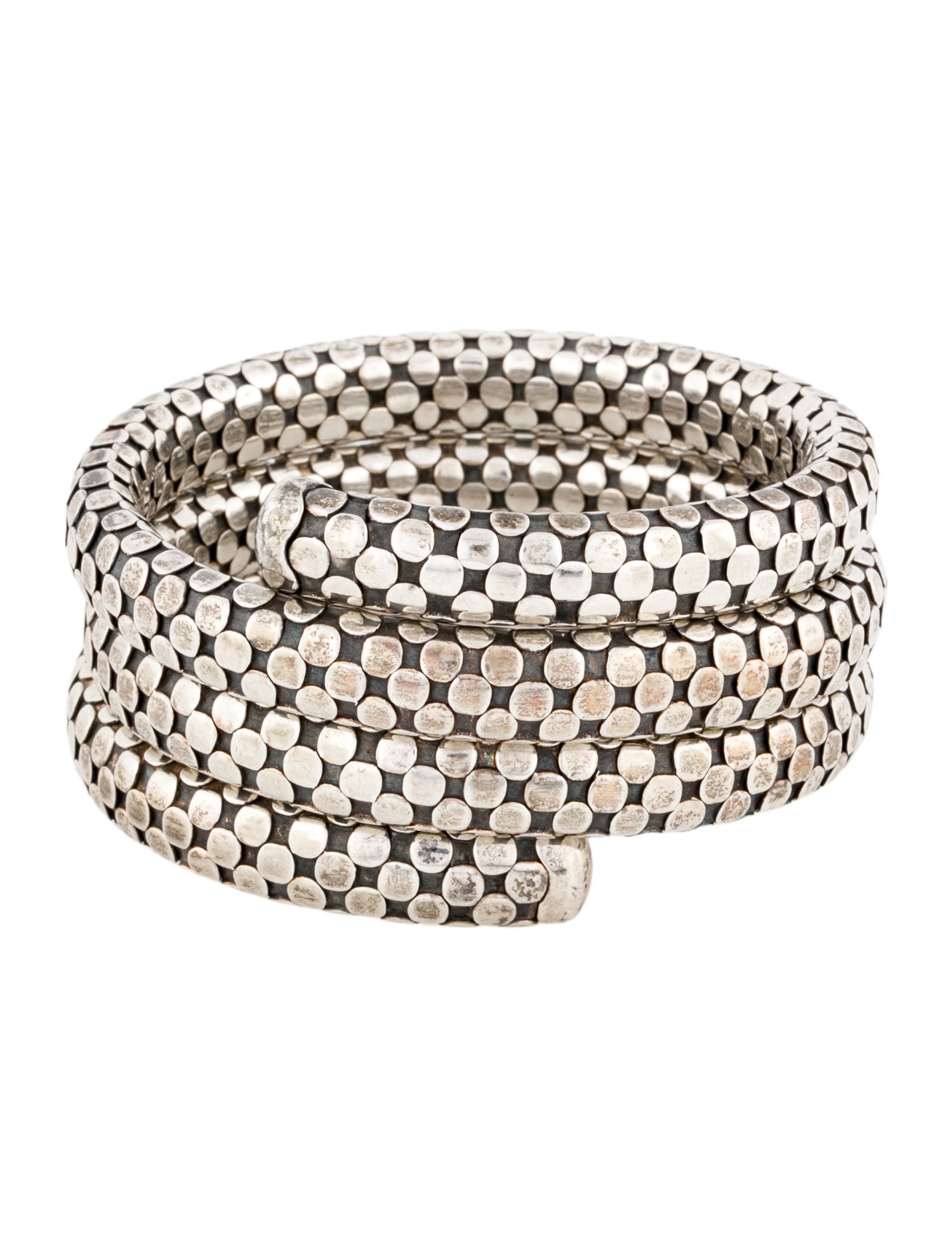 John Hardy Triple Coil Dot Bracelet
