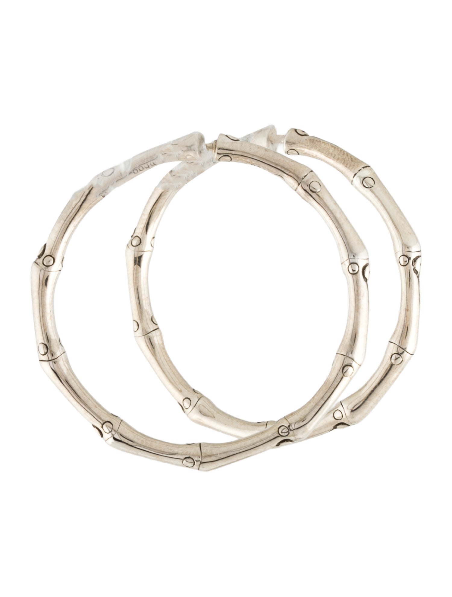 John Hardy Bamboo Medium Hoop Earrings