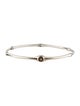 John Hardy Smoky Quartz Bamboo Bangle