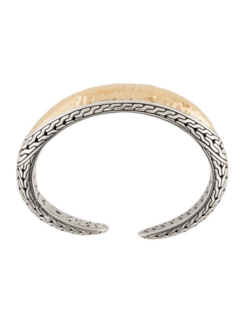 John Hardy Two-Tone Palu Chain Hinge Cuff