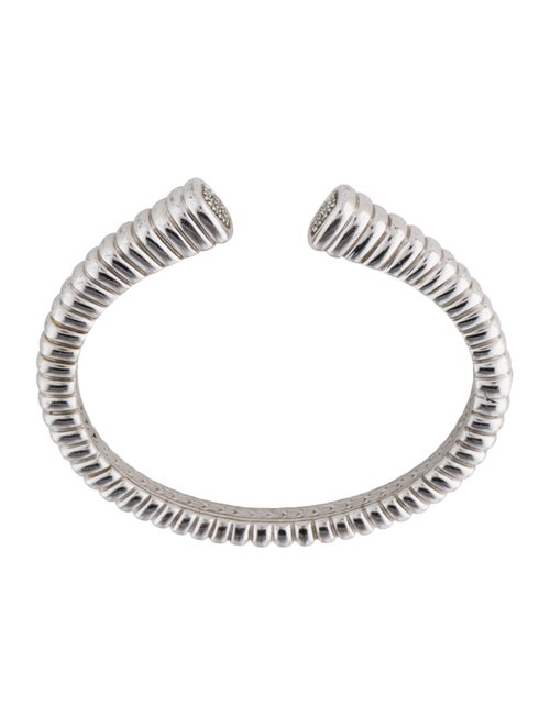 John Hardy Diamond Batu Square Kick Cuff
