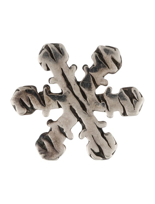 John Hardy Macan Snowflake Lapel Pin