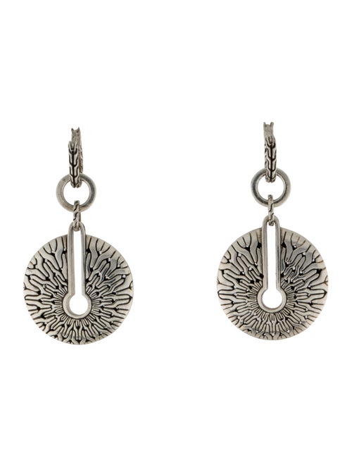 John Hardy Classic Chain Transformable Drop Earrings