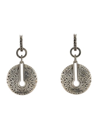 John Hardy Classic Chain Transformable Drop Earrings