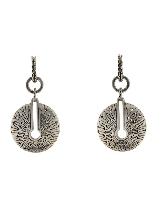 John Hardy Classic Chain Transformable Drop Earrings