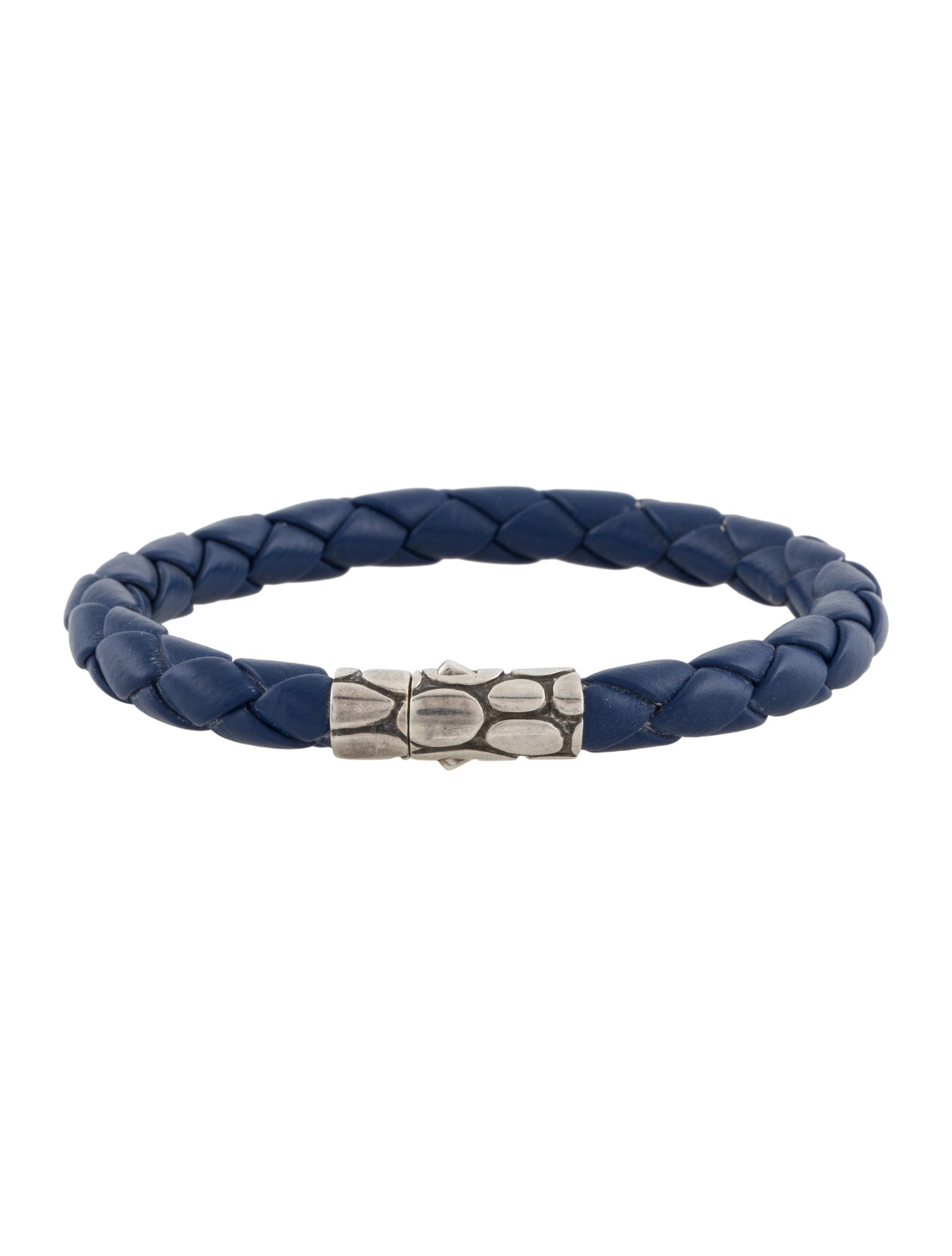 John Hardy Leather Woven Kali Station Bracelet