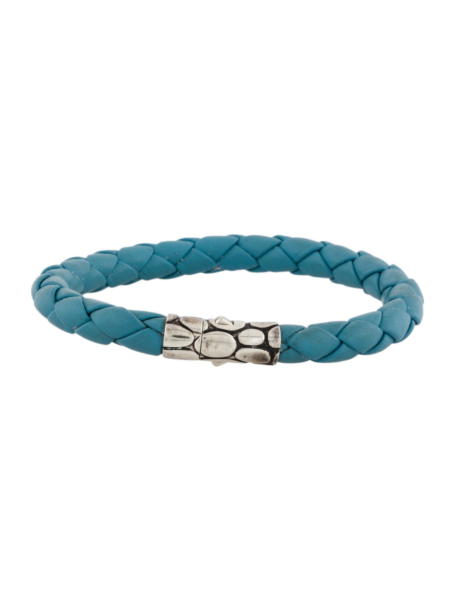 John Hardy Leather Woven Bracelet