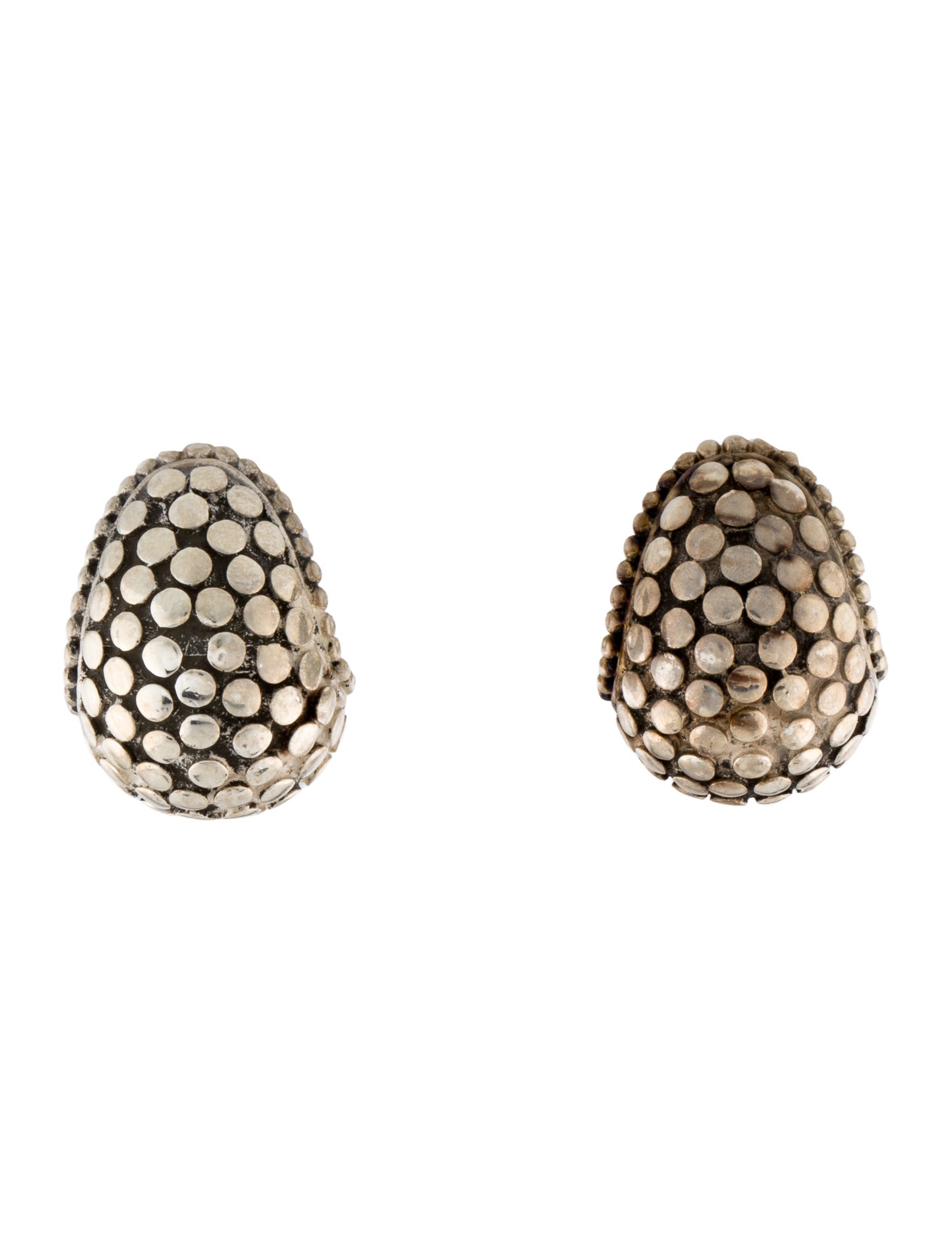John Hardy Buddha Belly Earclip Earrings