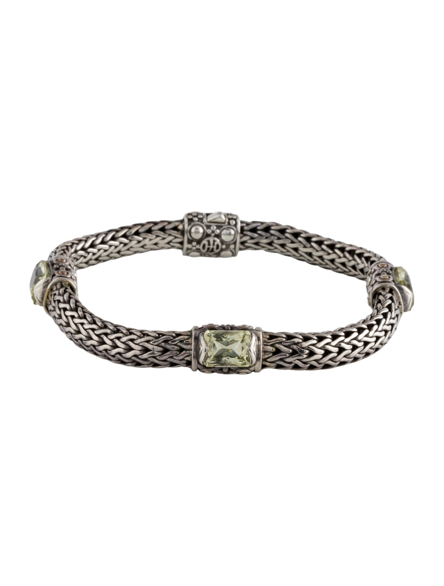 John Hardy Quartz Station Bracelet