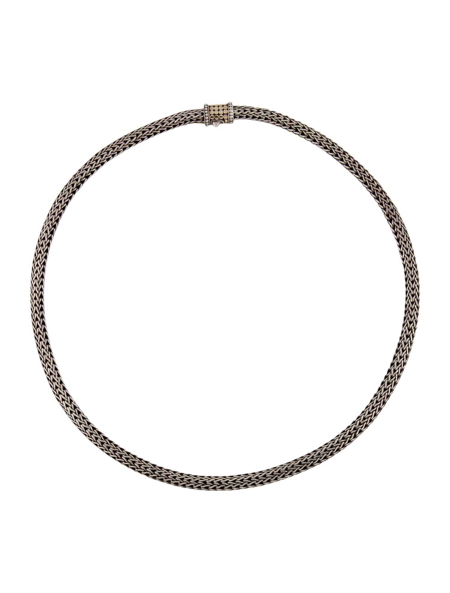 John Hardy Two-Tone Dot Classic Chain Necklace