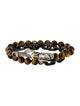 John Hardy Tigers Eye Double Wrap Beaded Bracelet