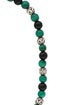 John Hardy Malachite & Onyx Adjustable Beaded Cord Bracelet