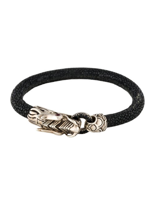 John Hardy Sapphire & Ruby Stingray Legends Naga Bracelet