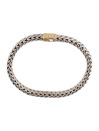 John Hardy Two Tone Chain Link Bracelet
