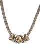 John Hardy Two-Tone Dot Slider Pendant Necklace