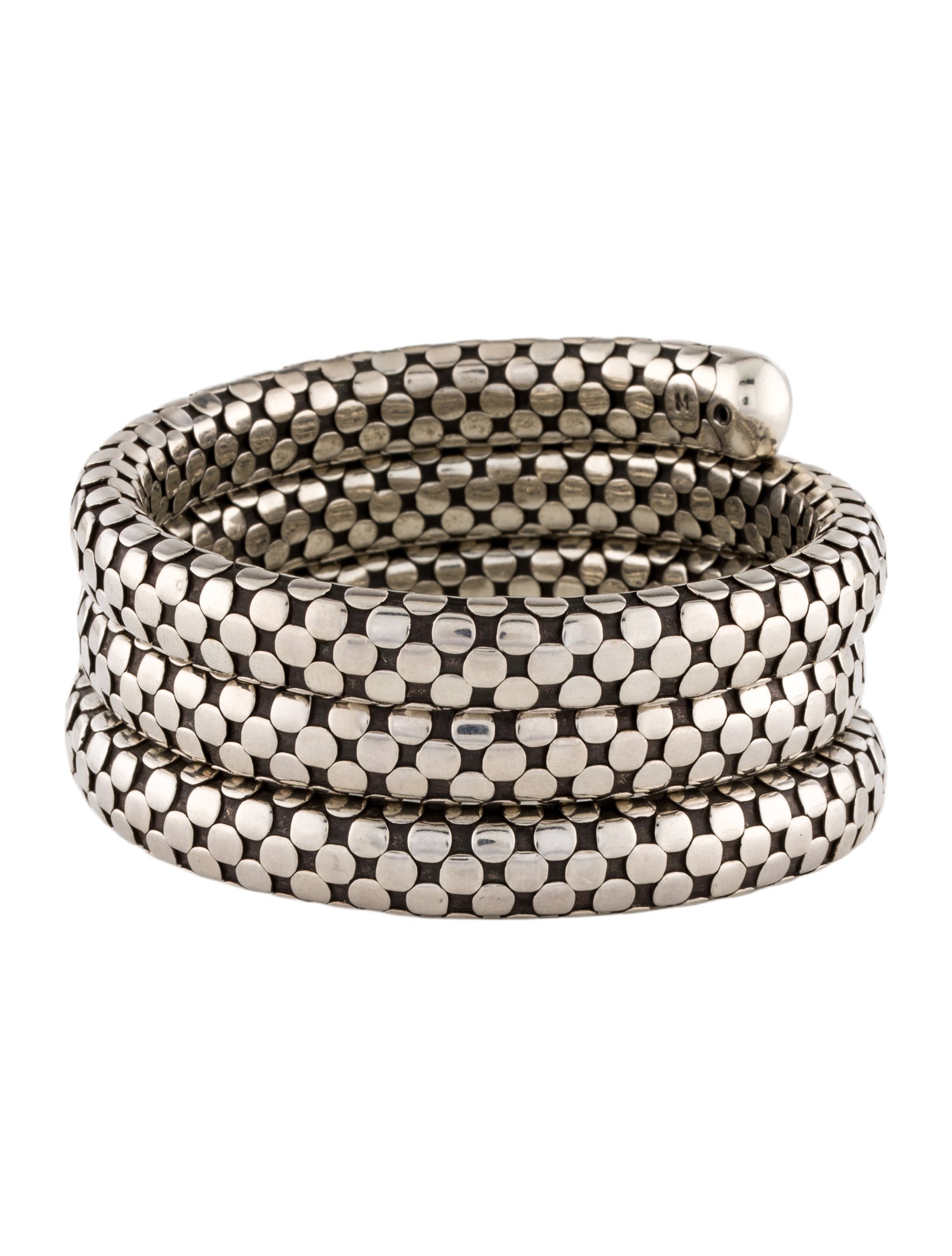 John Hardy Triple Coil Dot Bracelet