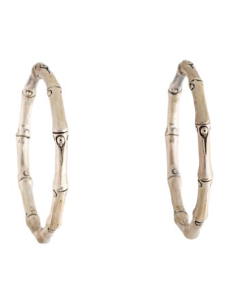 John Hardy Bamboo Medium Hoop Earrings
