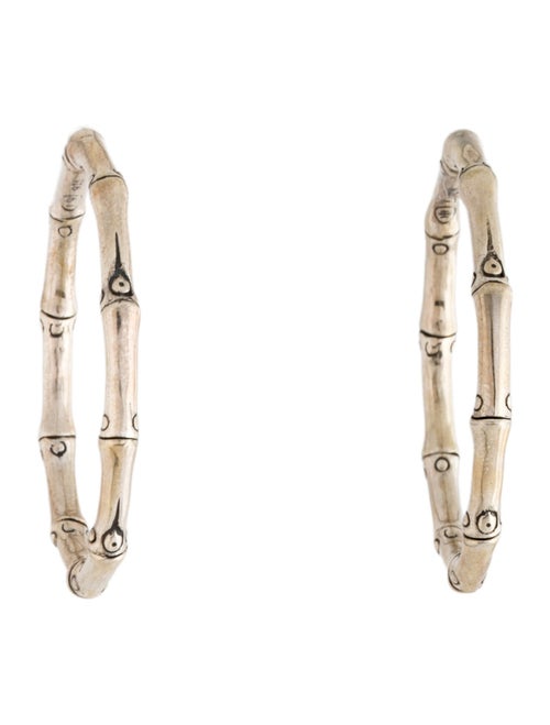 John Hardy Bamboo Medium Hoop Earrings
