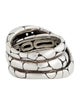 John Hardy Kali Dotted Twist Overlap Ring