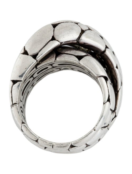 John Hardy Kali Dotted Twist Overlap Ring