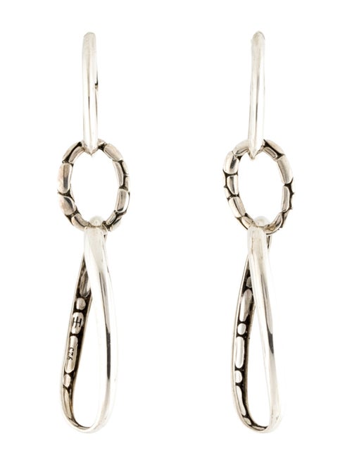 John Hardy Kali Pebble Dangle Earrings