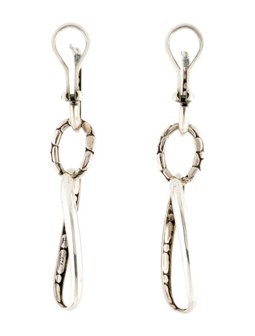 John Hardy Kali Pebble Dangle Earrings