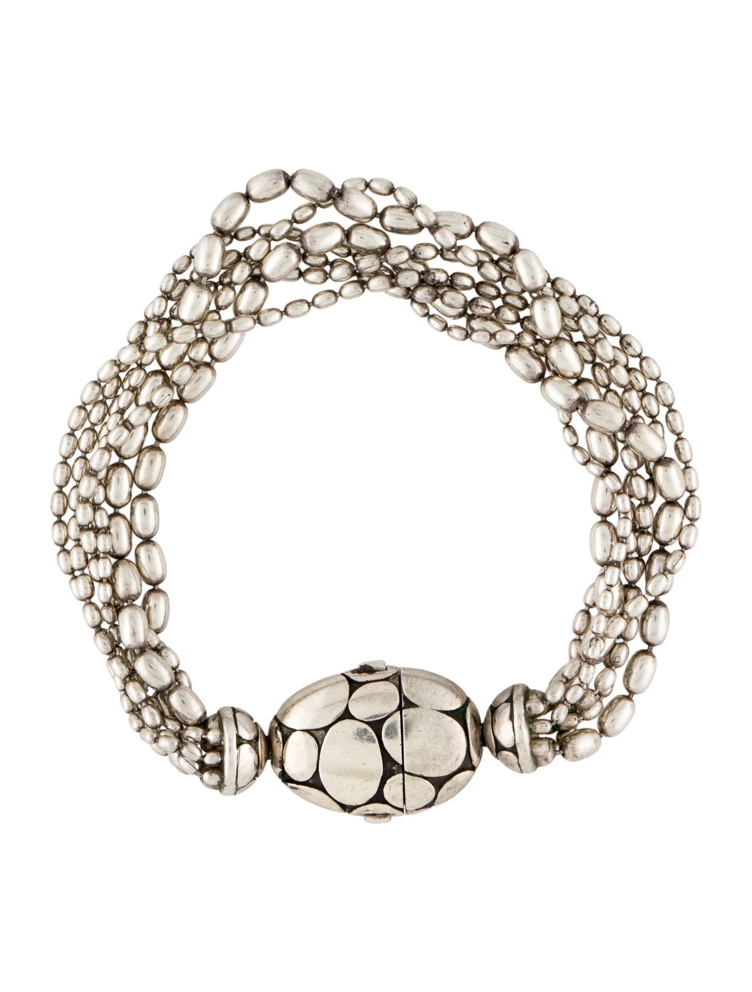 John Hardy Multistrand Kali Pebble Bracelet