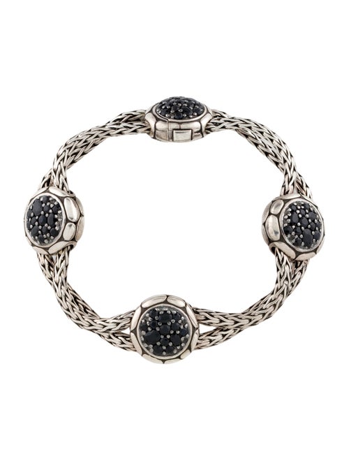 John Hardy Spinel & Sapphire Kali Pure Lava Fire Station Bracelet