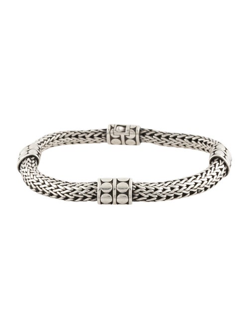 John Hardy Classic Chain Dot Station Bracelet
