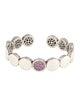 John Hardy Sapphire Dot Lava Flex Cuff Bracelet