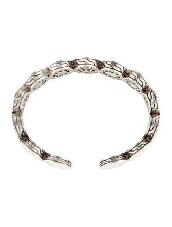 John Hardy Sapphire Dot Lava Flex Cuff Bracelet